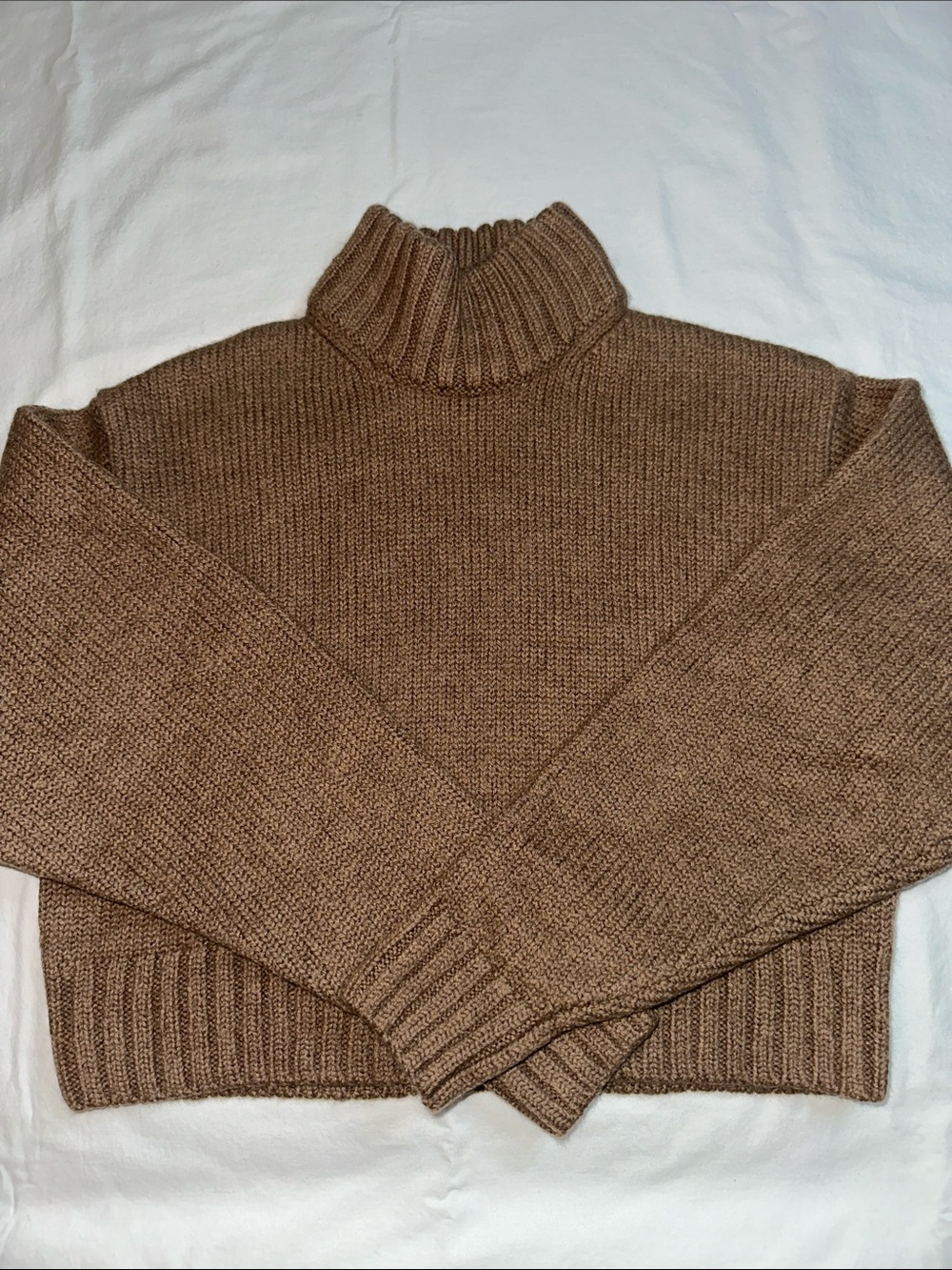 Aritzia Wilfred Free Merino Wool Crop Sweater Size 2XS
